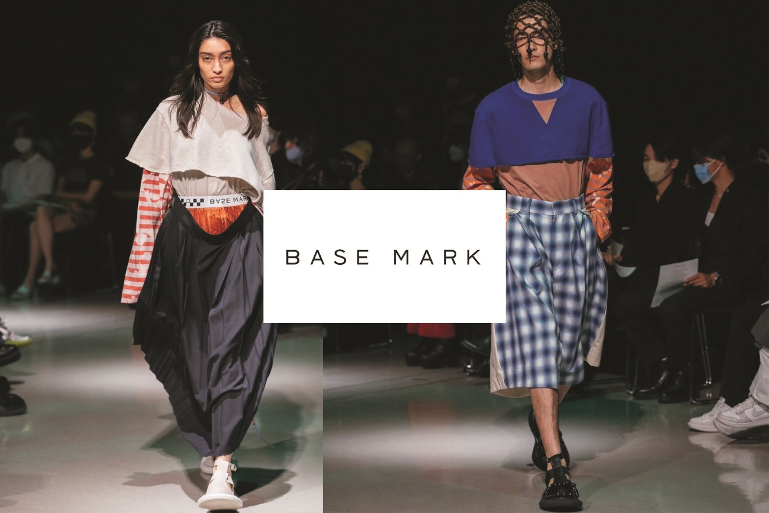 BASEMARK 23AW Asymmetry Sweats  black